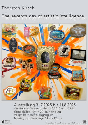 Kunst-Ausstellung "The seventh day of artistic intelligence (AI)" Kunst-Ausstellung "The seventh day of artistic intelligence (AI)"