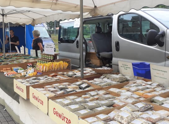 Jahrmarkt auf dem Marktplatz
