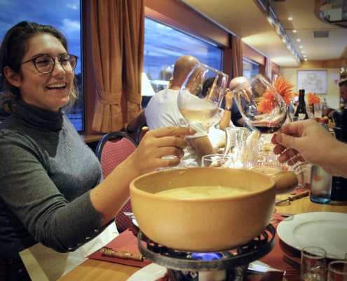 Schifffahrt - Fondue Abend