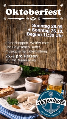 Oktoberfest in der Hafenhalle