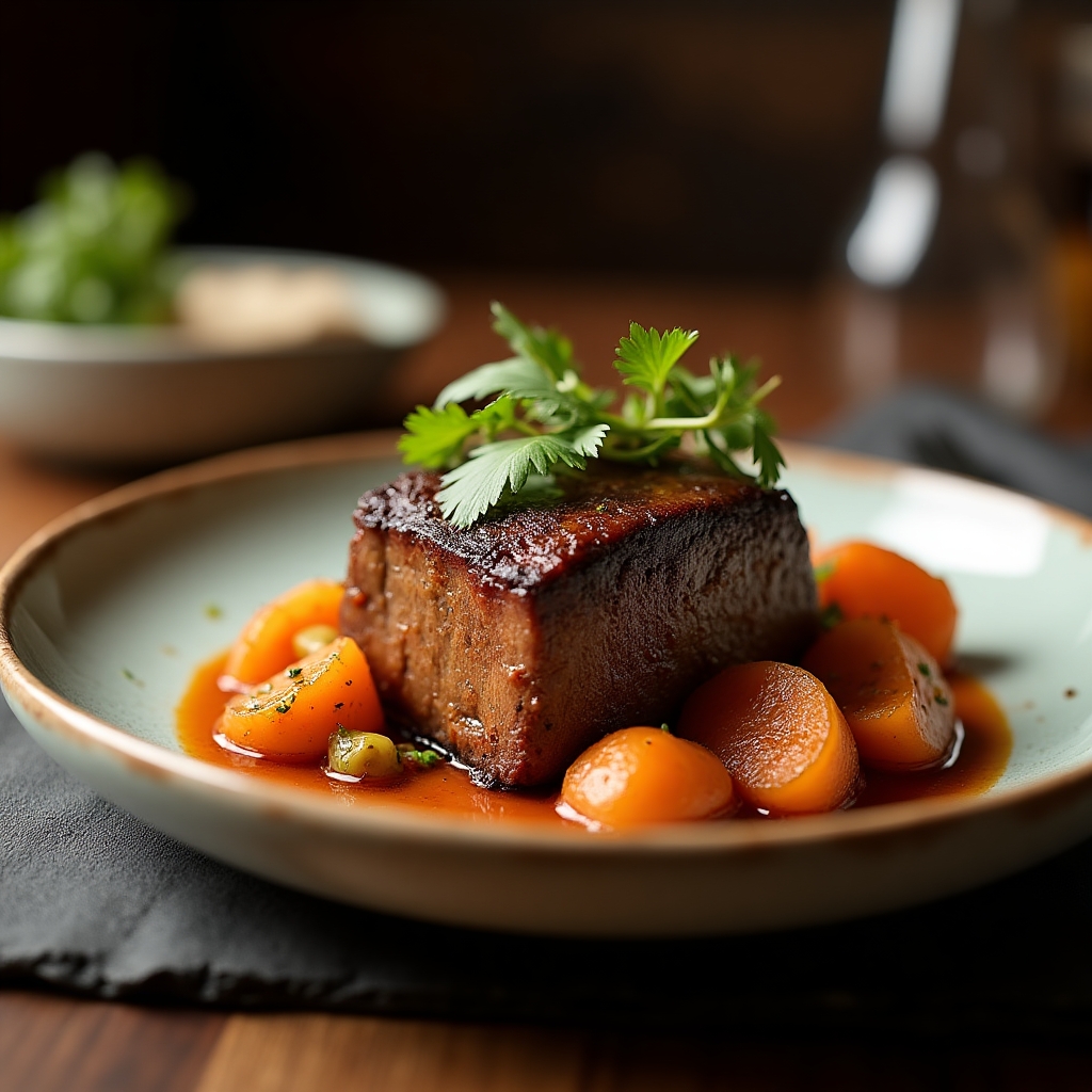 Harvest Short Rib Share Plate presentation