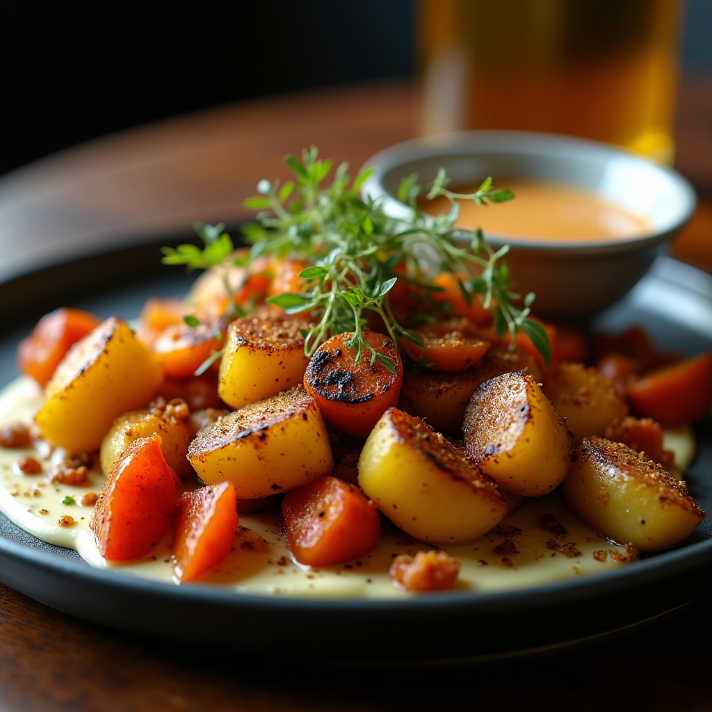 Harvest Grill Shared Plate presentation