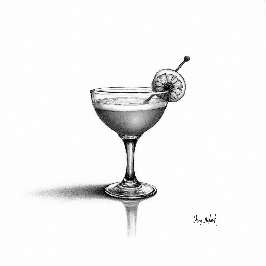 Martini Lounge Share Night concept sketch