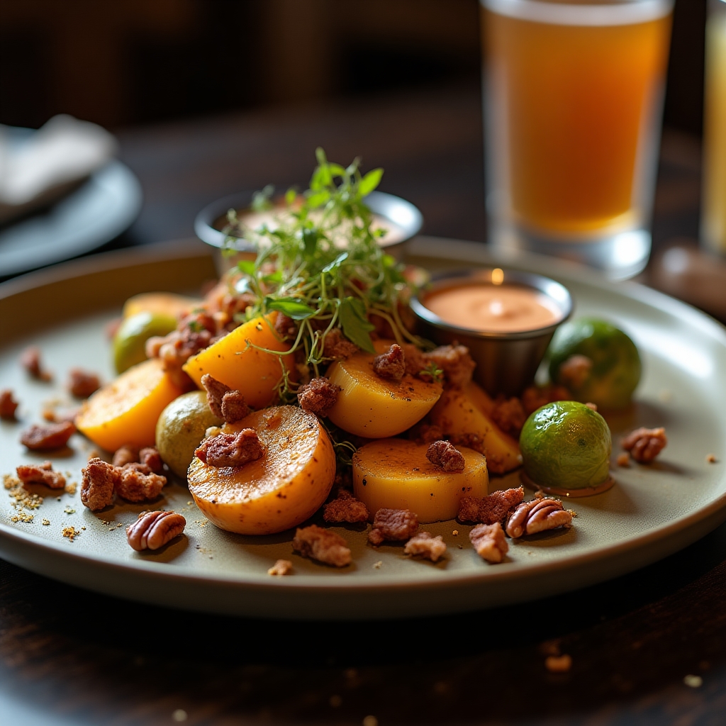 Rustic Harvest Board for Sharing presentation