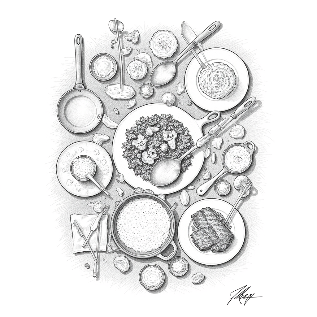 Copper River Harvest Nights concept sketch