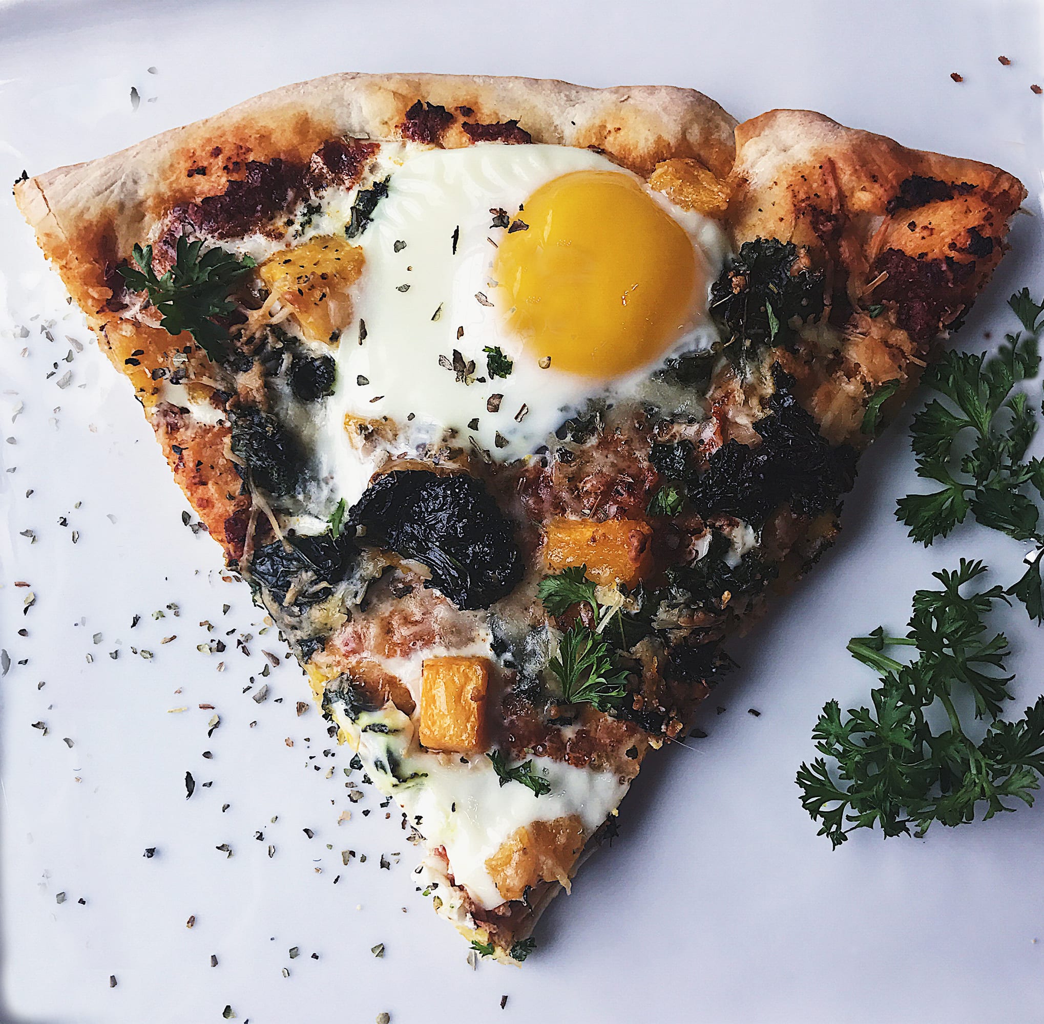 Autumn Brunch Pizza
