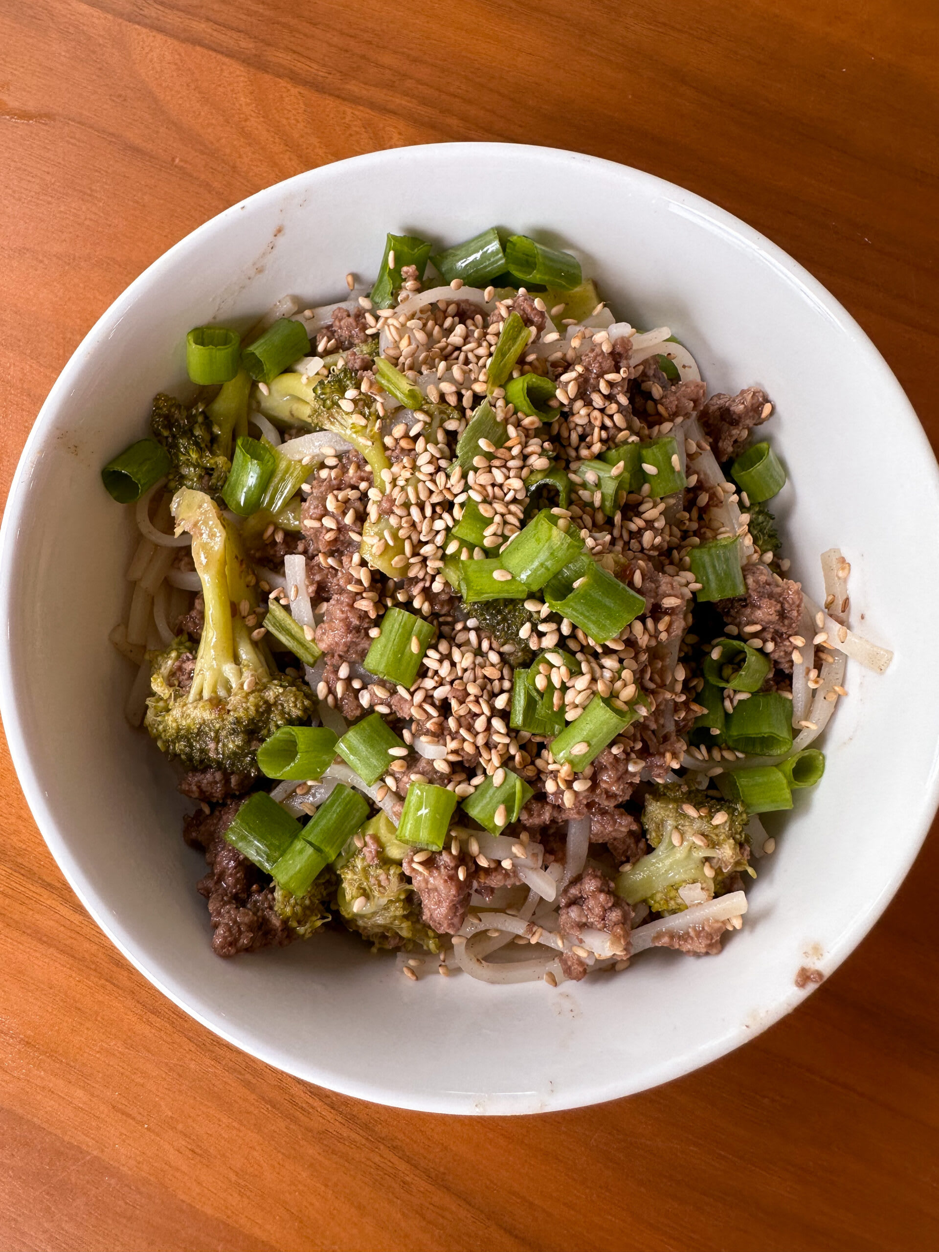 Beef & Broccoli Noodle Bowl