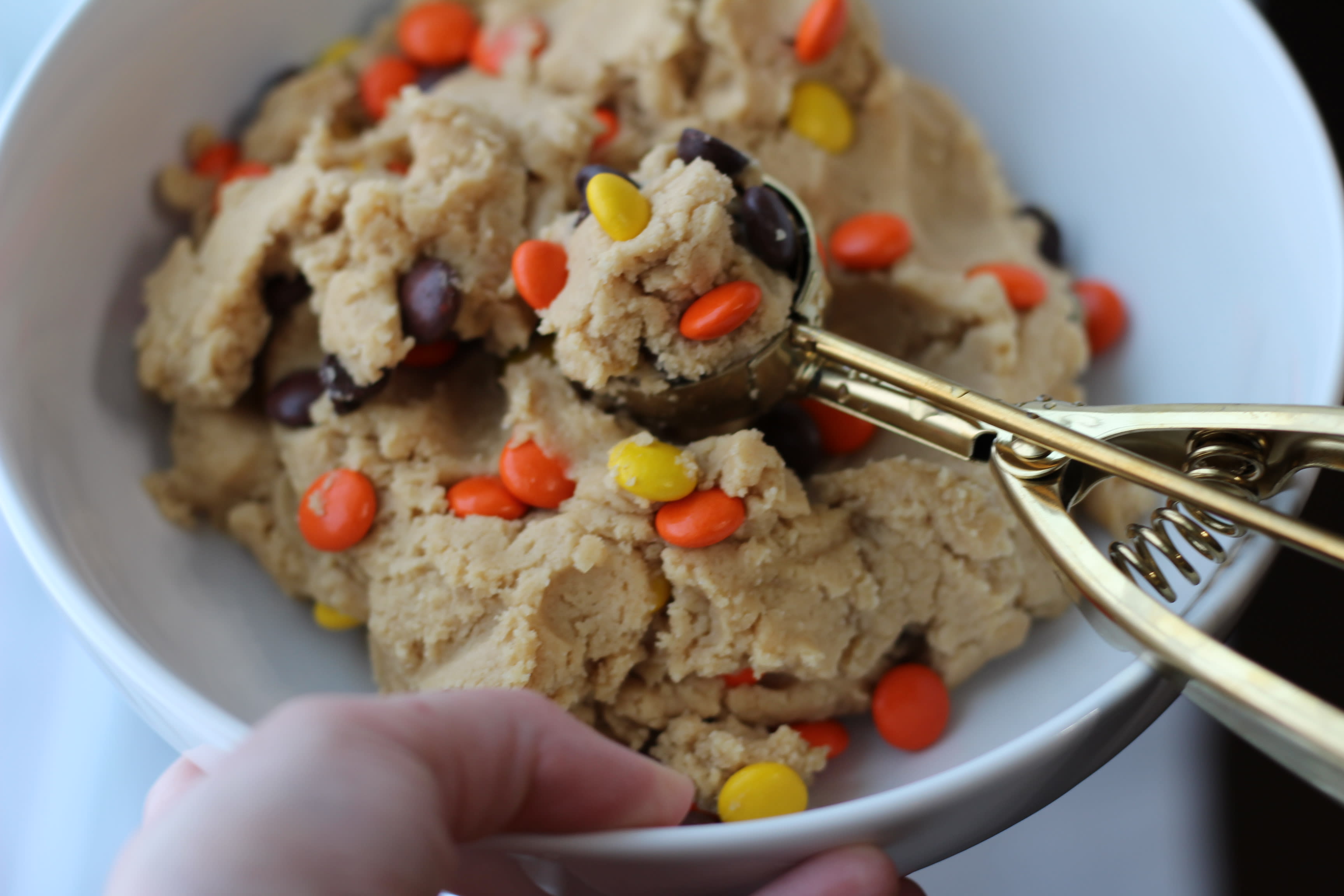 Eggless Peanut Butter Cookie Dough