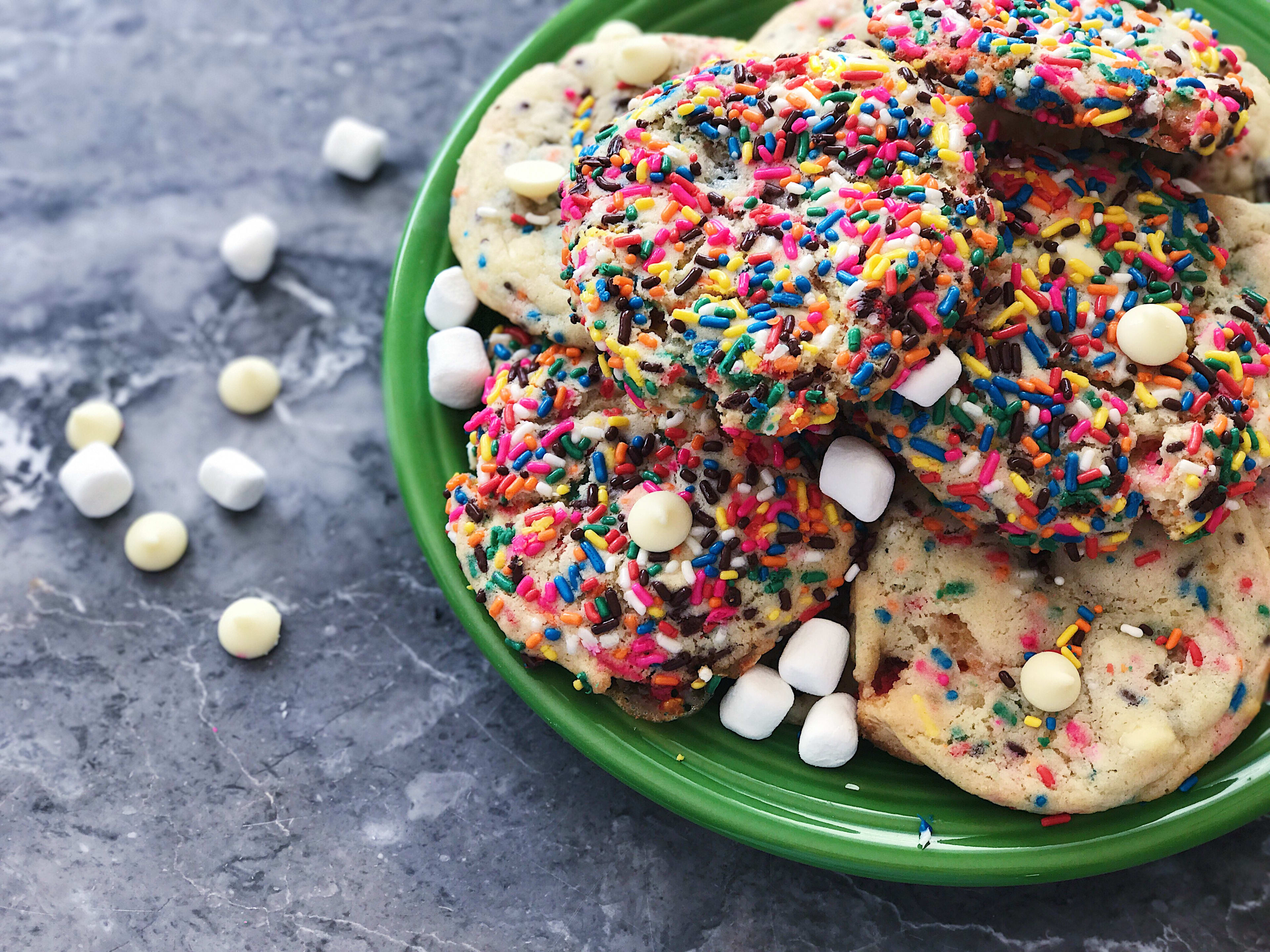 Funfetti Melt Cookies