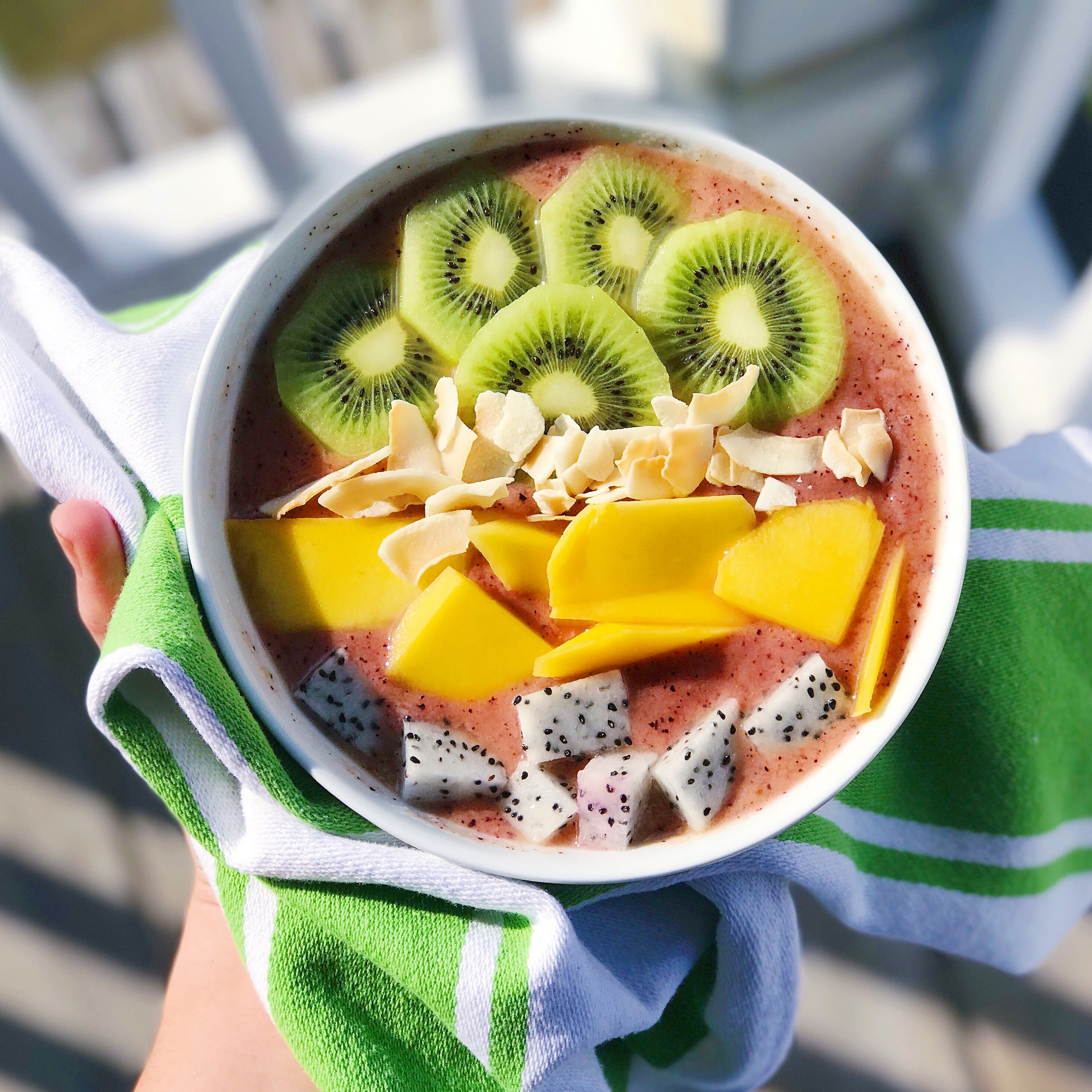 Mango-Orange-Berry Bowl