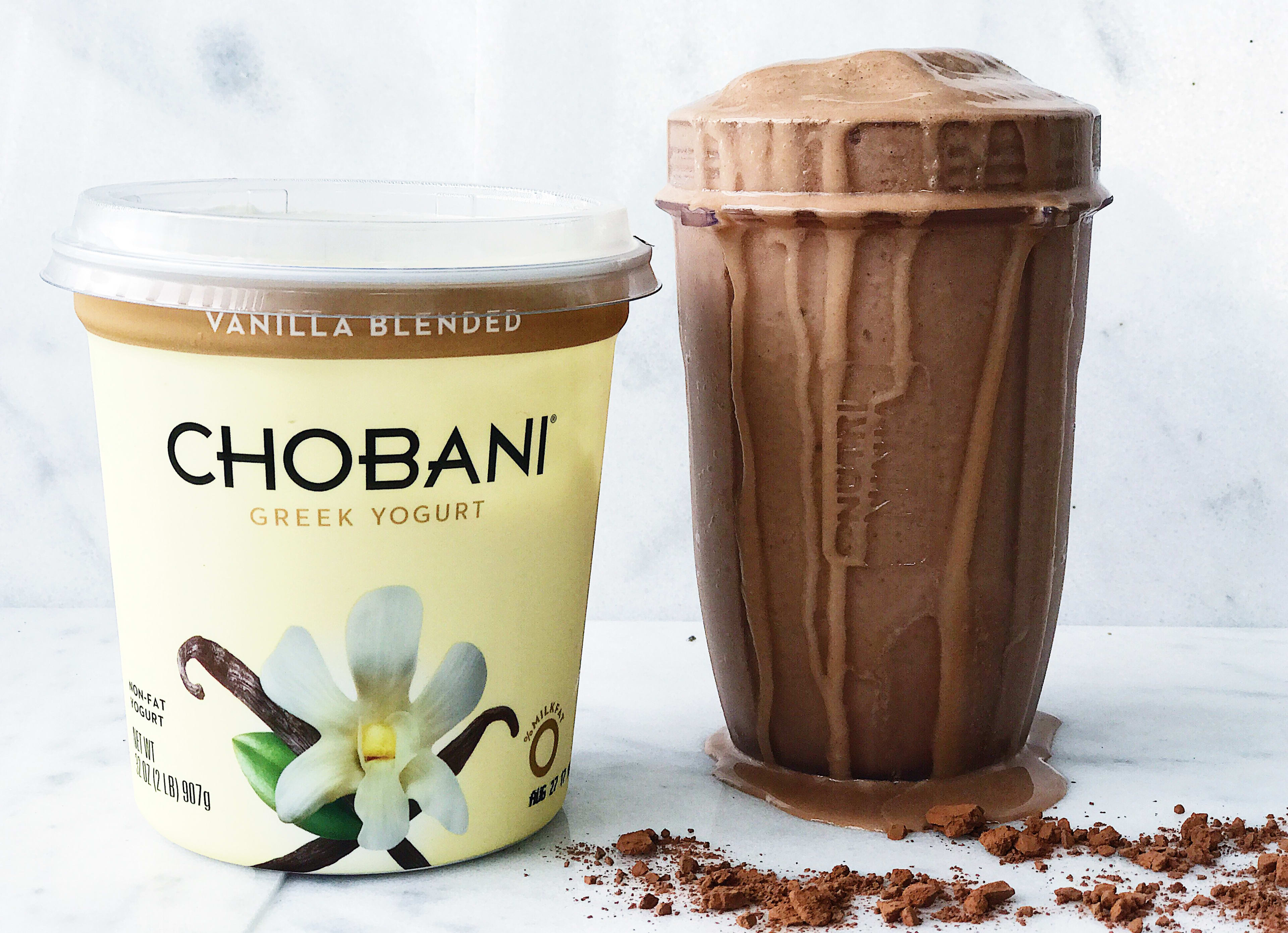 PB & Mocha Protein Shake