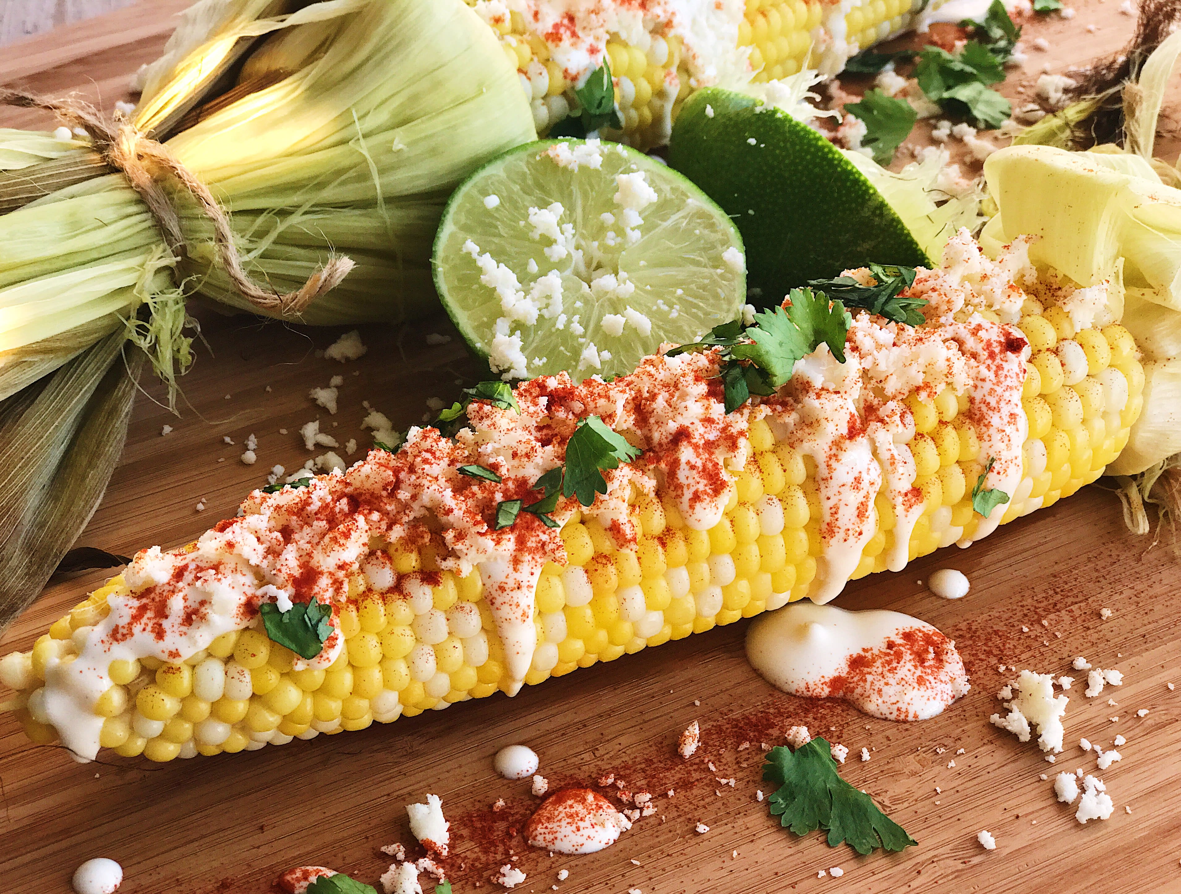 Roasted Street Corn