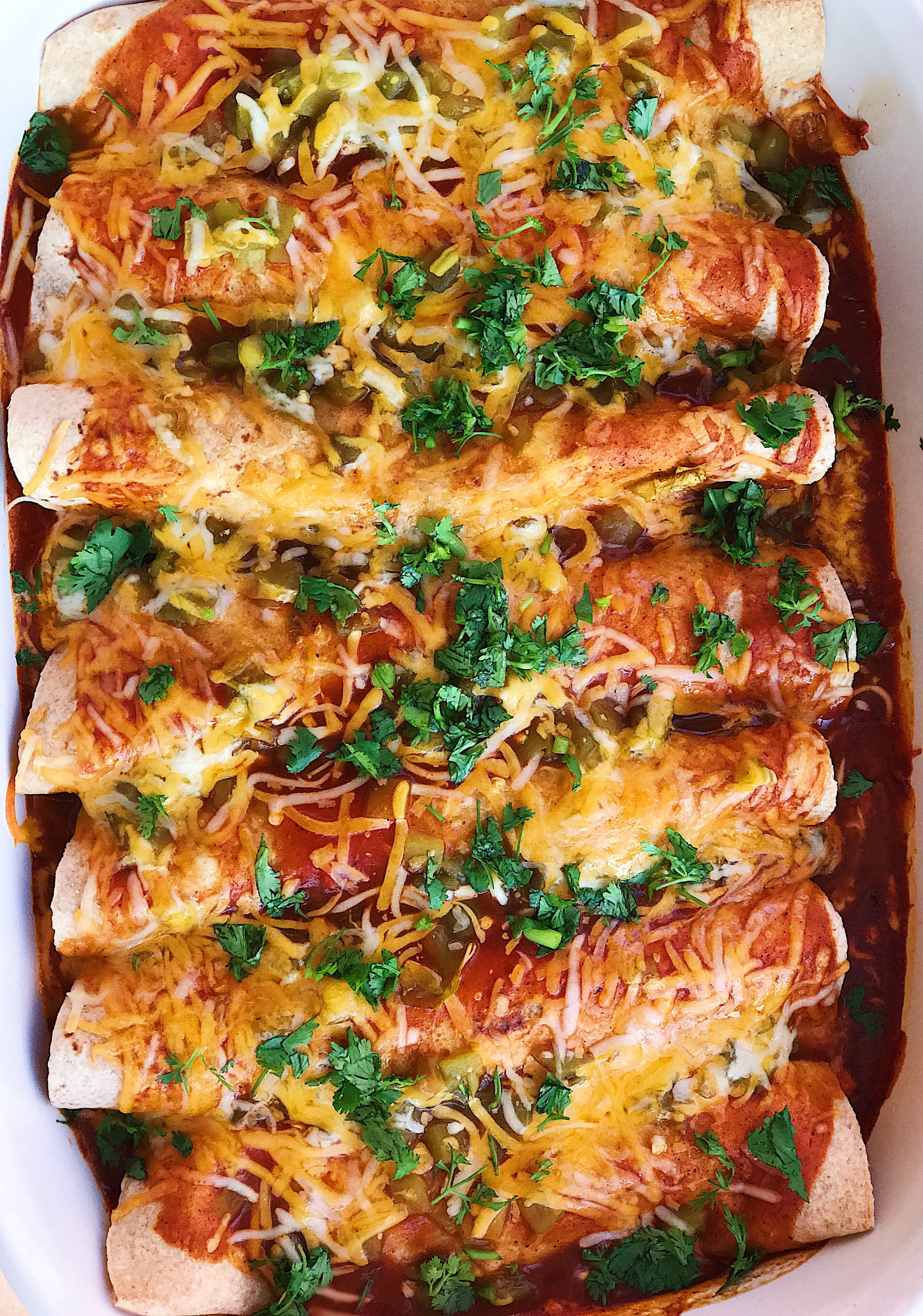 Turkey & Veg Enchiladas