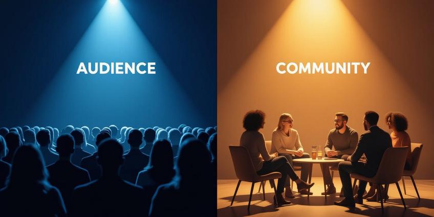Community vs. Audience: Understanding the Key Difference