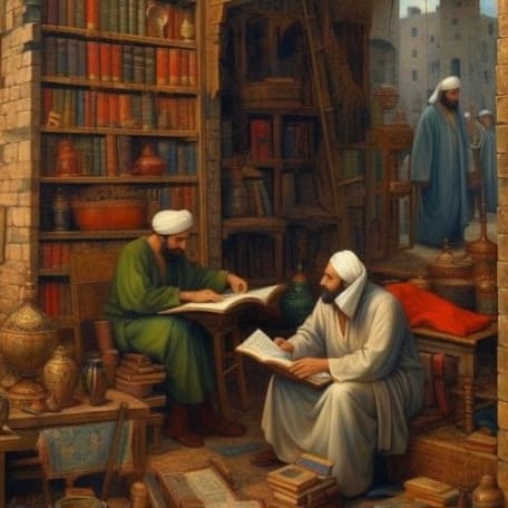 Illustration pour Al Khatib Al-Baghdadi