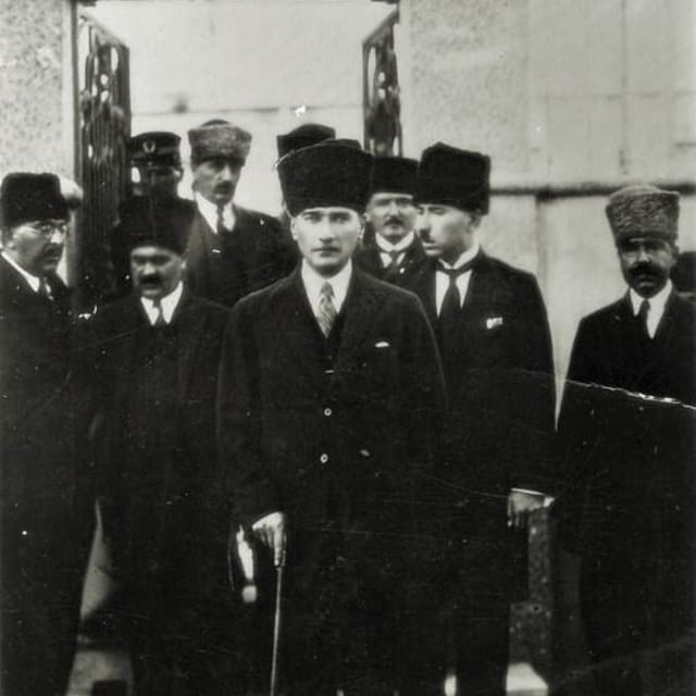 Illustration pour Arrivée de Mustafa Kemal à Samsun