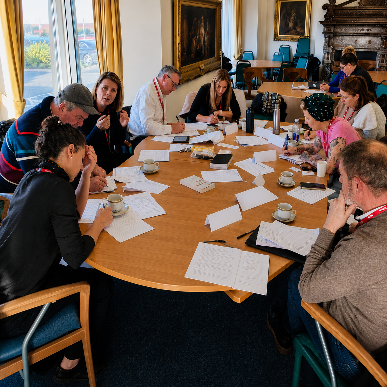 A Beanstalk for Business round table session with local employers