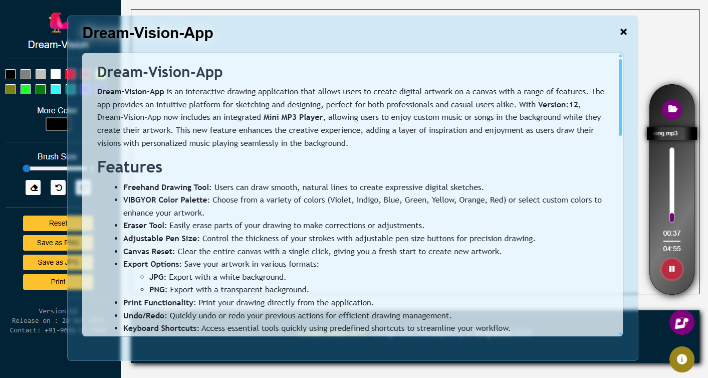 Dream-Vision App cover