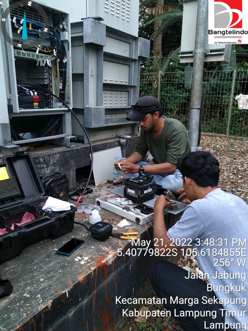 OSP FO NODE B WITEL LAMPUNG