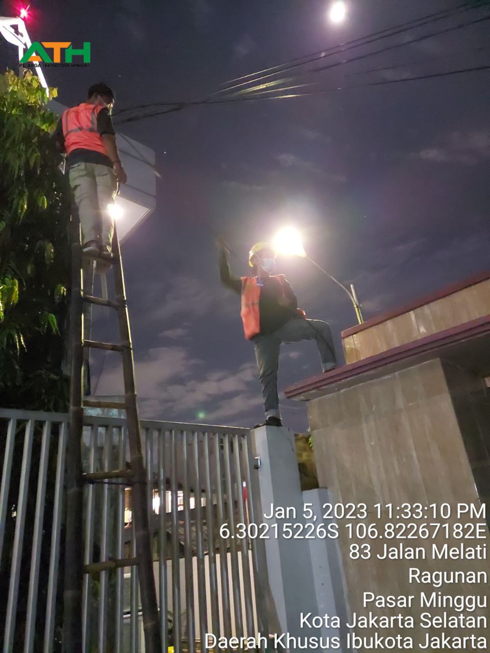 AKTIVASI FO INDOSAT DI GEDUNG BRI RAGUNAN