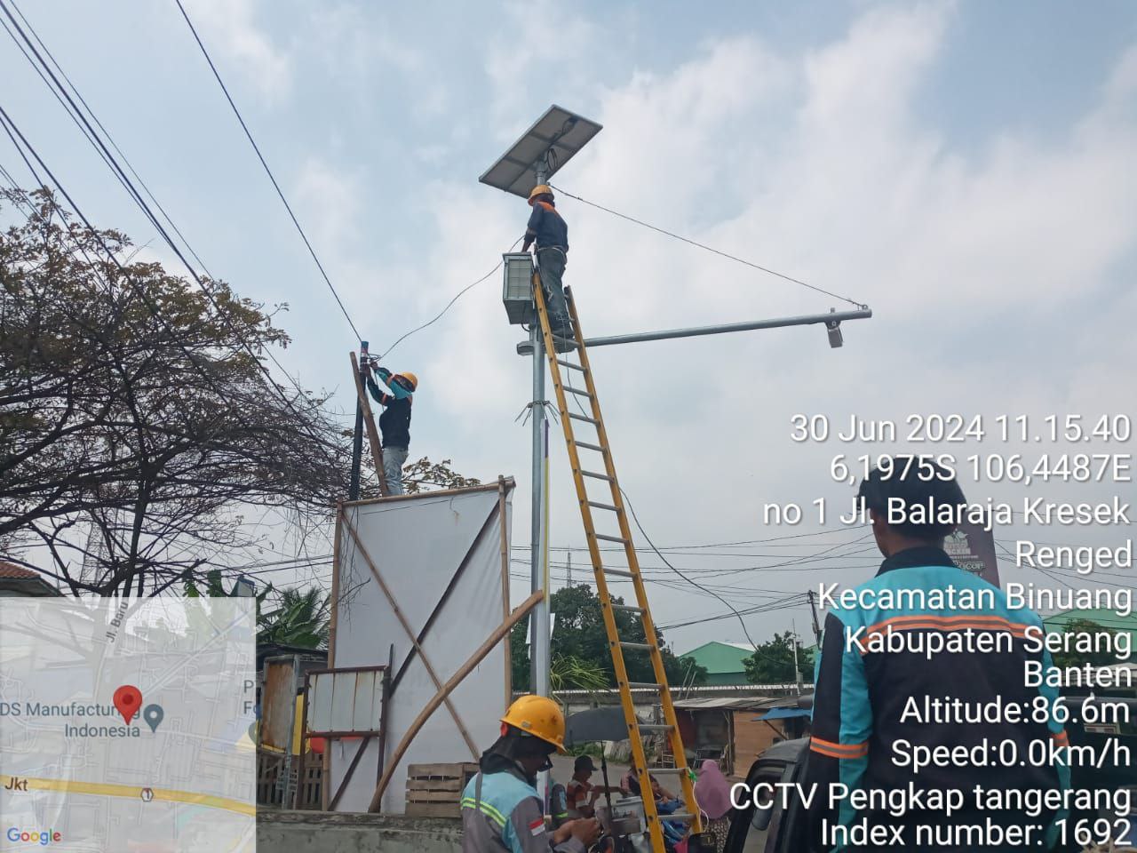 AKTIVASI CCTV DISKOMINFO KAB. TANGERANG (23 CCTV)