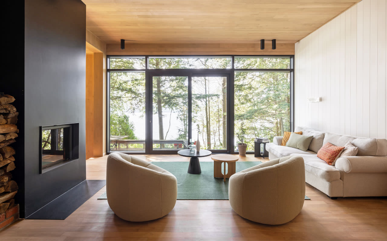 Chalet Magog: un lujoso refugio junto al lago | ideasDi.com | Diseño ...