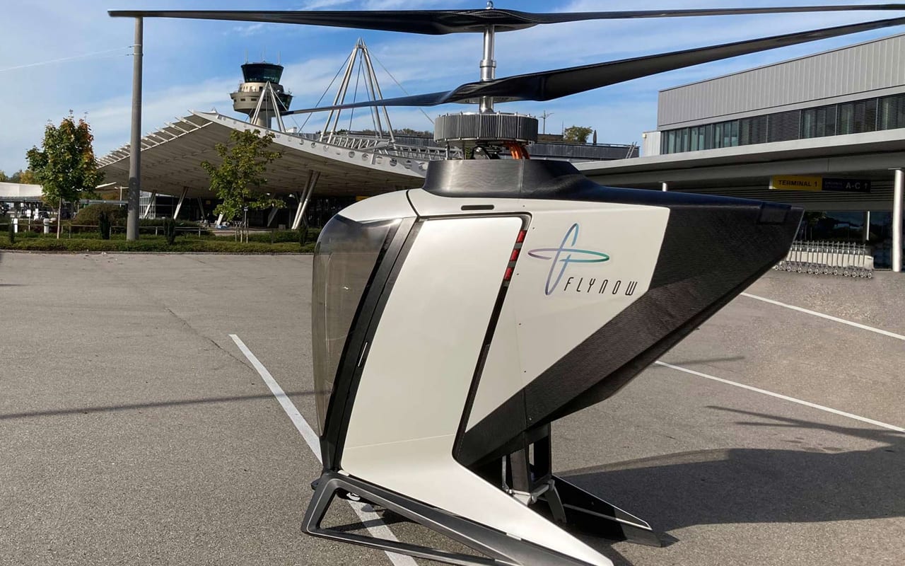Flynow eCopter de FlyNow Arabia: diseño modular, eléctrico y real | ideasDi ...