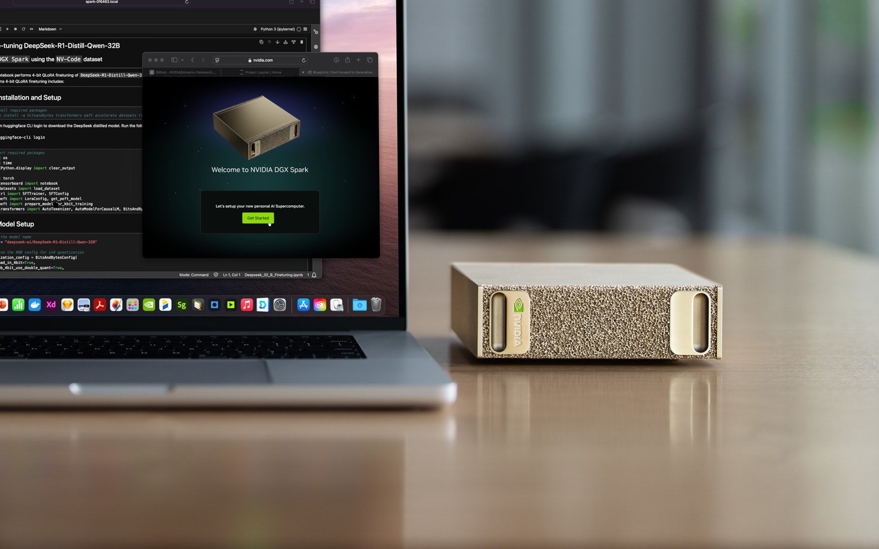 NVIDIA DGX Spark: super minicomputadora de IA de escritorio