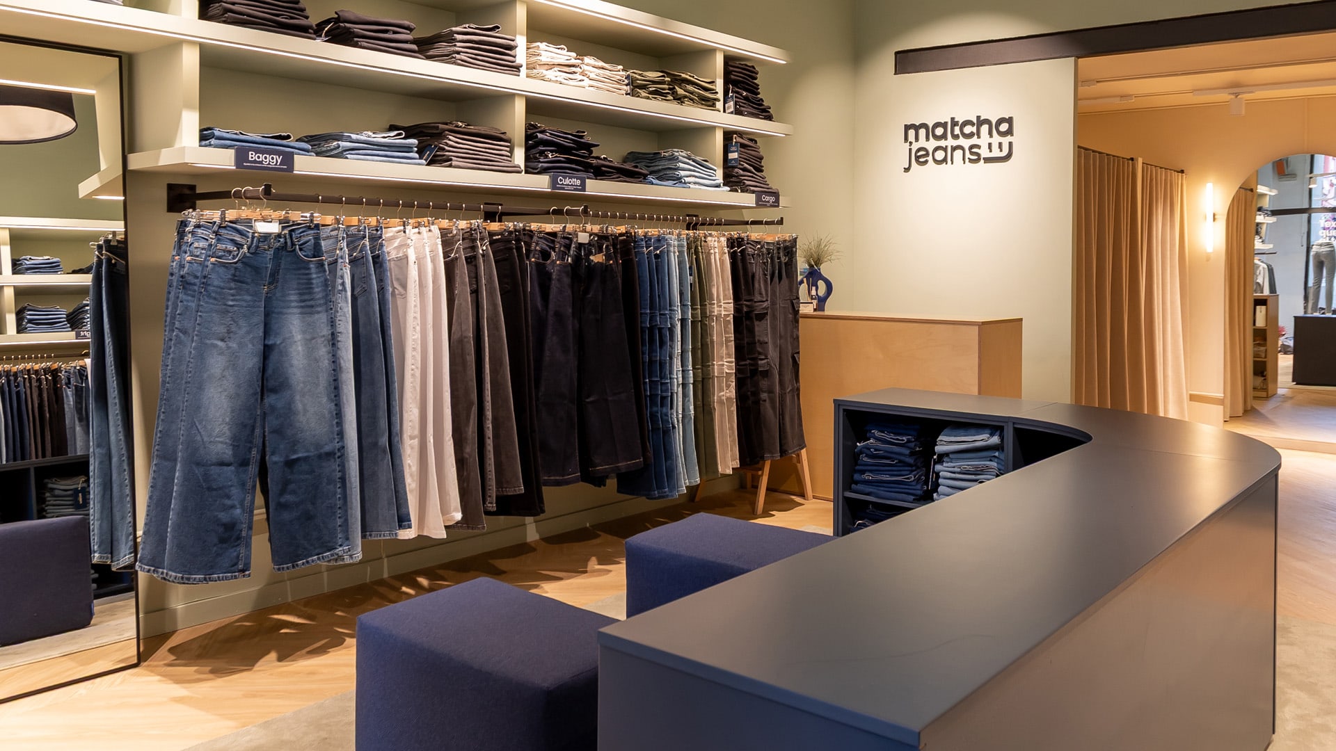 Tienda física de Matcha Jeans