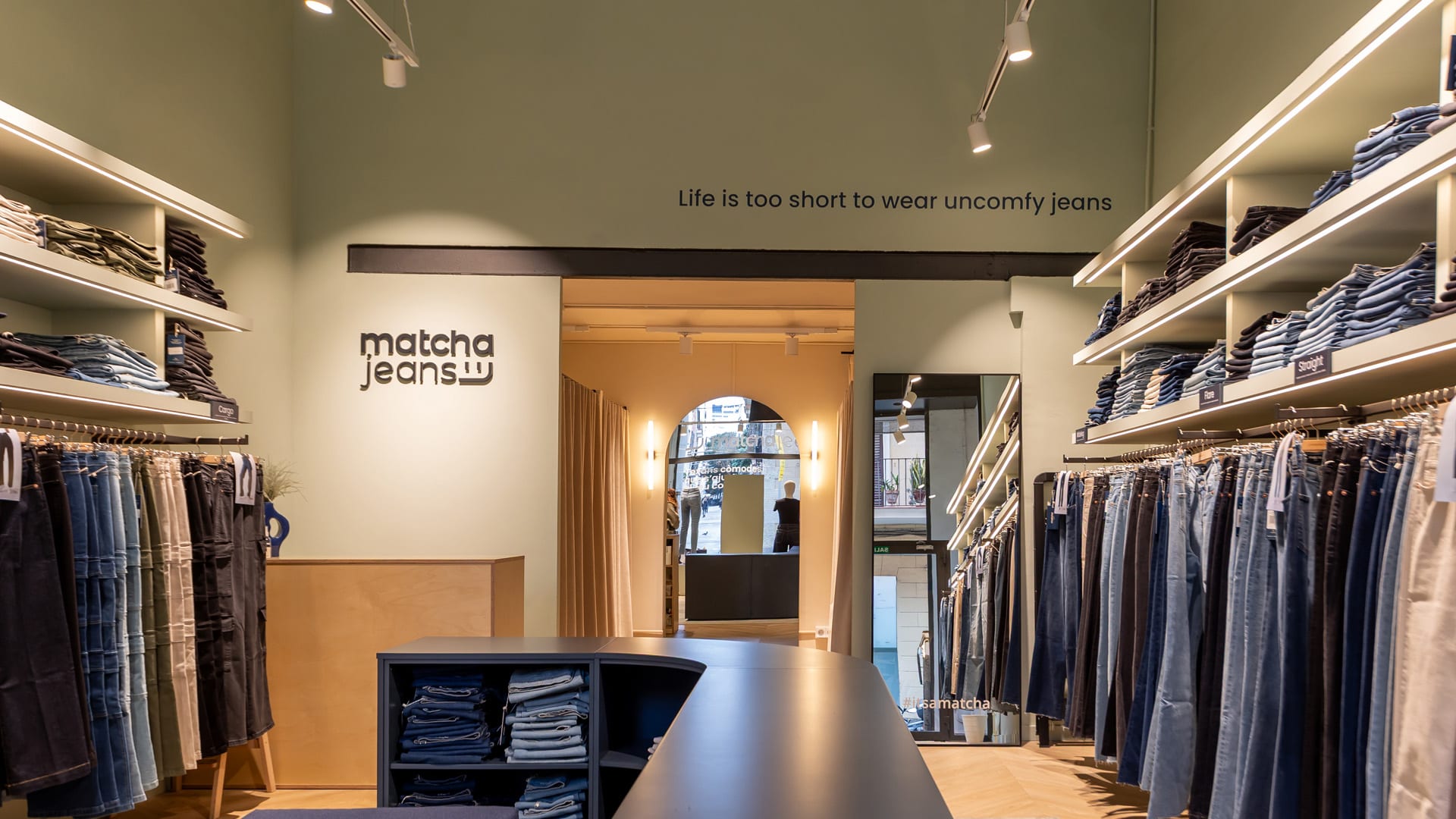 Tienda física de Matcha Jeans