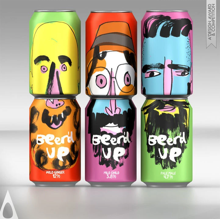 Beer'd Up Beer packaging - Springetts Brand Design