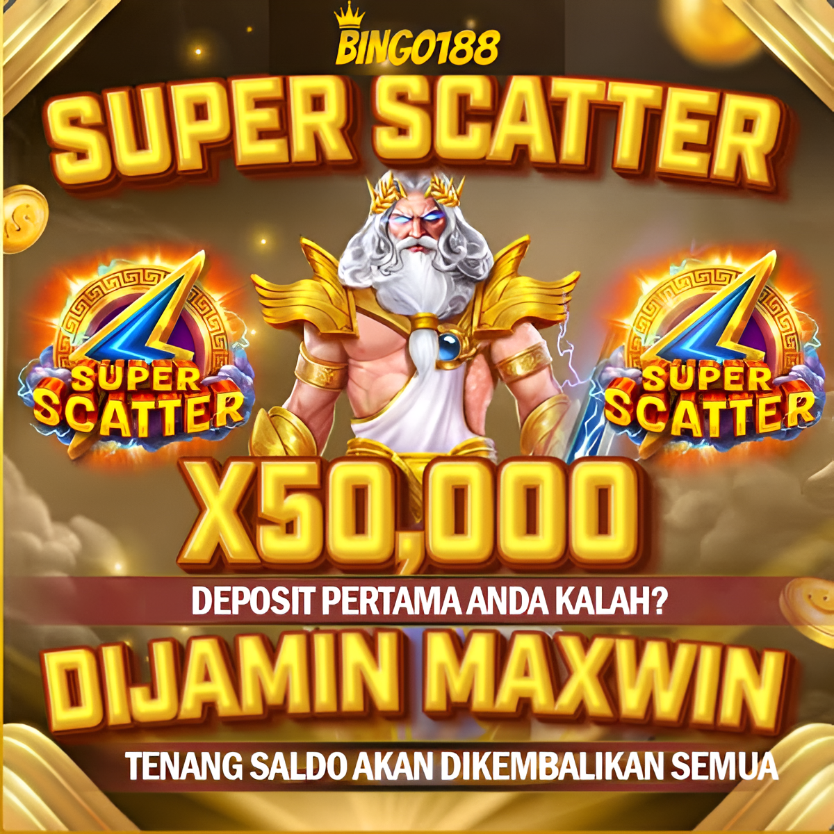 Bingo188: Situs Slot Online Gampang Maxwin Dengan Jaminan Garansi Kekalahan 100% Uang Kembali Full!