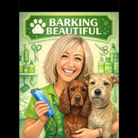 Barking Beautiful dog groomer