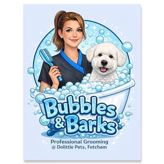 Bubbles and barks fetcham