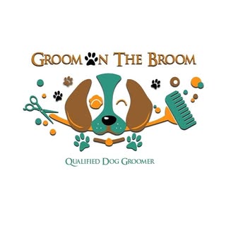 Groom on the broom