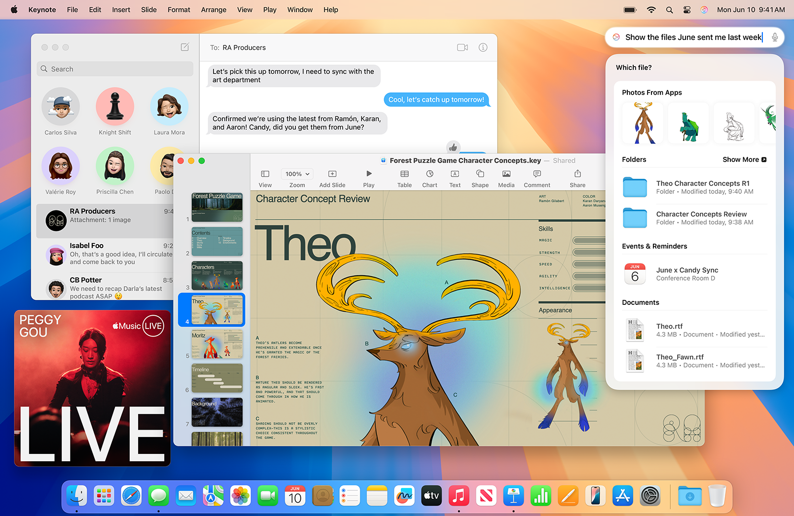 macOS 15 Interface