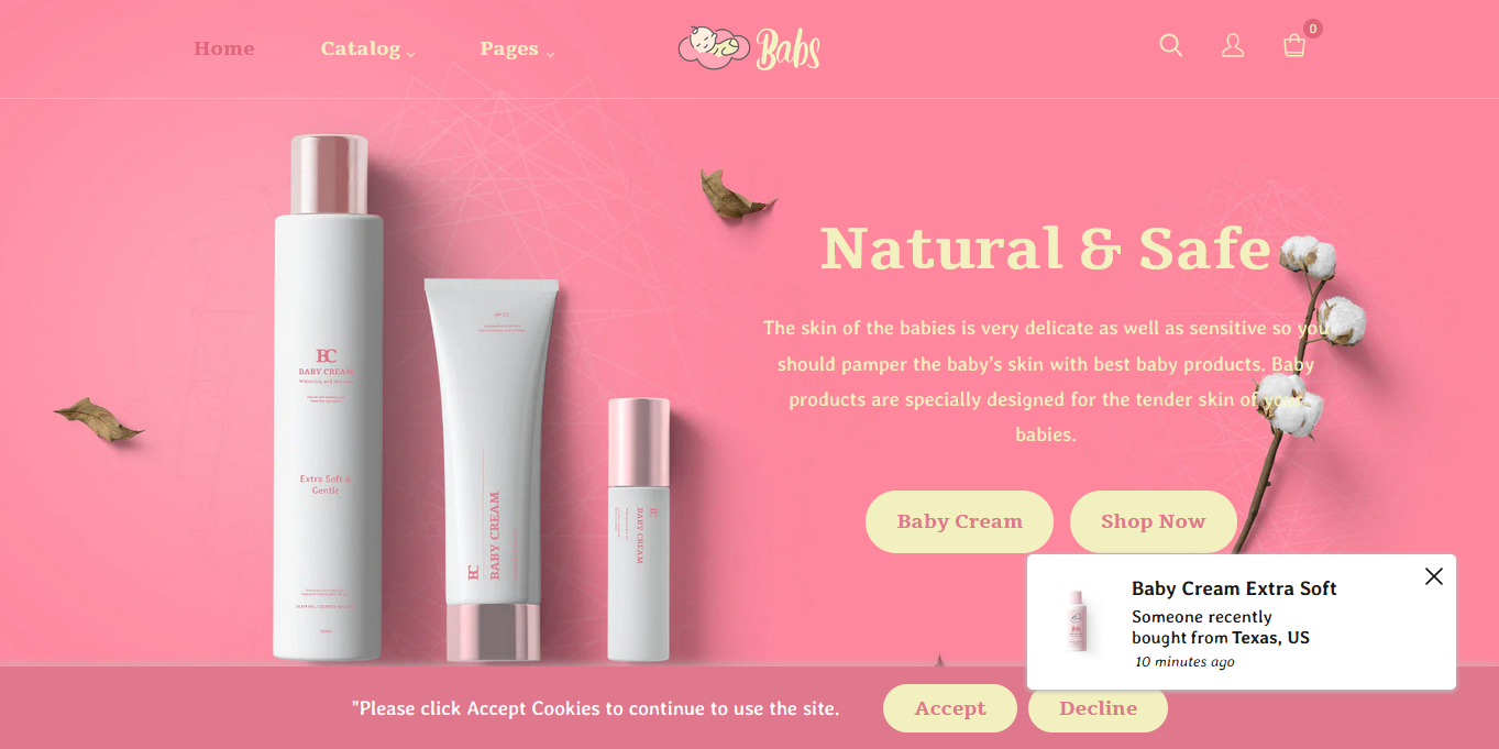Baby Shop Shopify Theme