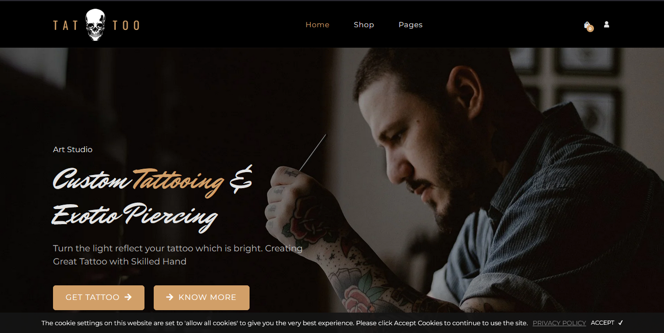 Tattoo Shopify Theme
