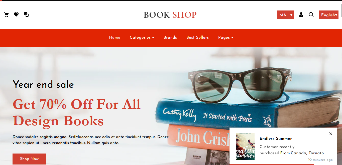 Book Shop Shopify Theme