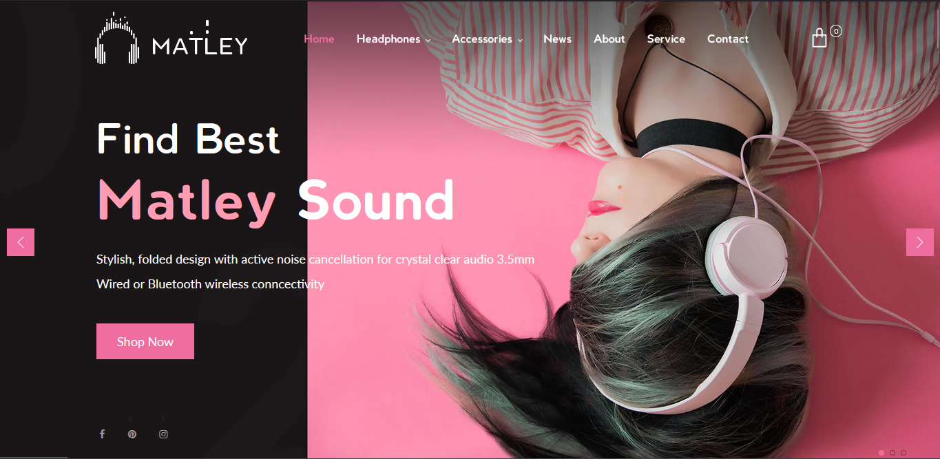 Headphone Shopify Theme