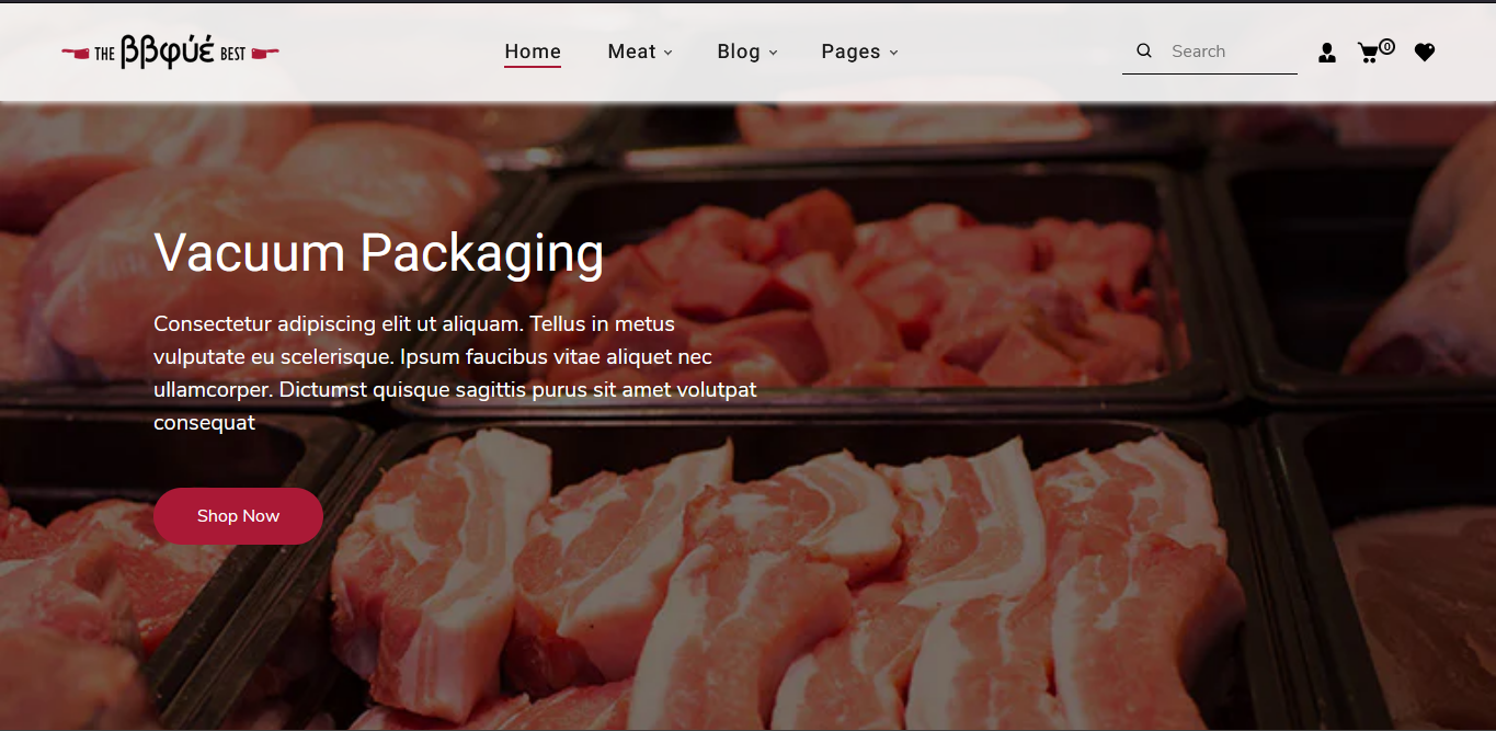 Butcher & Meat Store Shopify Theme