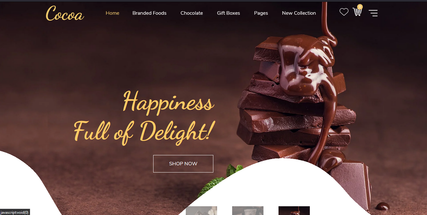 Chocolate Shopify Theme