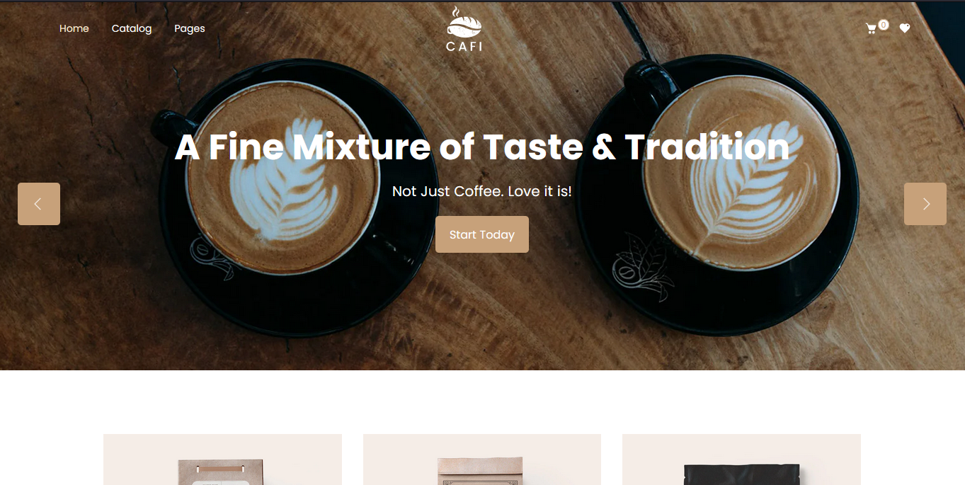 Coffee Shops & Cafés Shopify Theme
                    