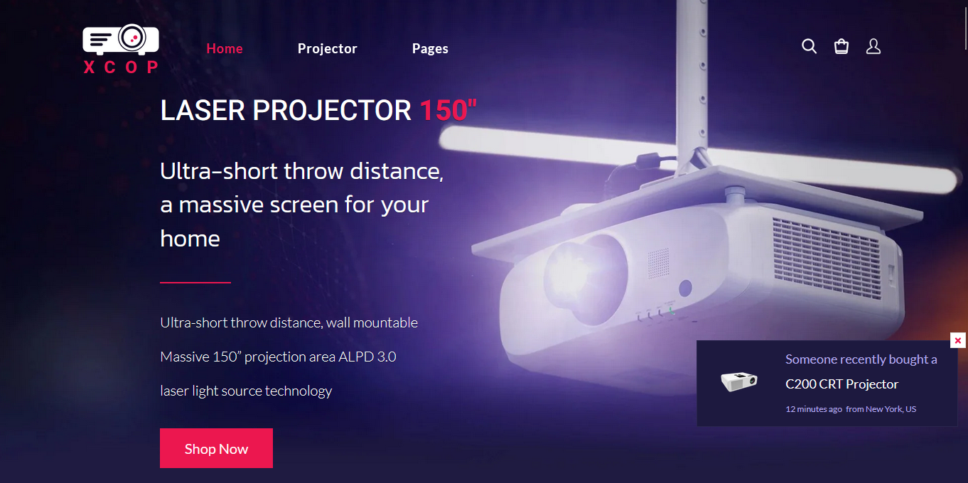 Projector Shopify Theme