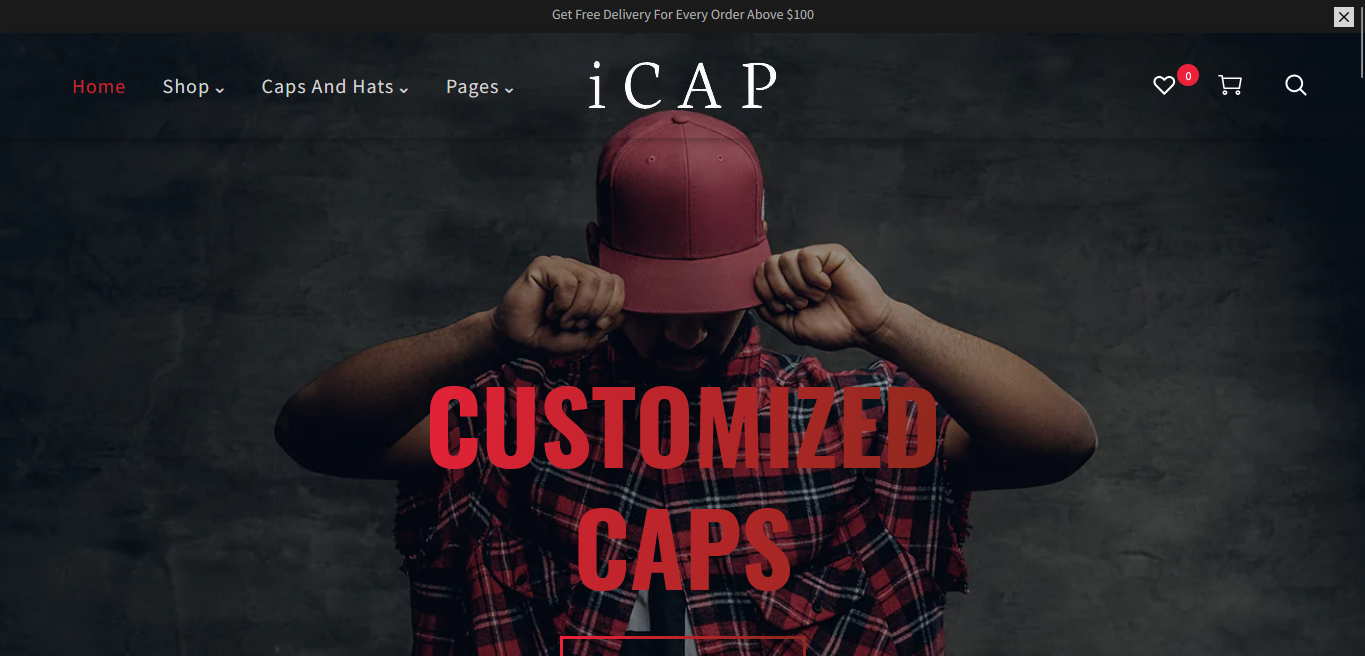 Cap Shopify Theme
