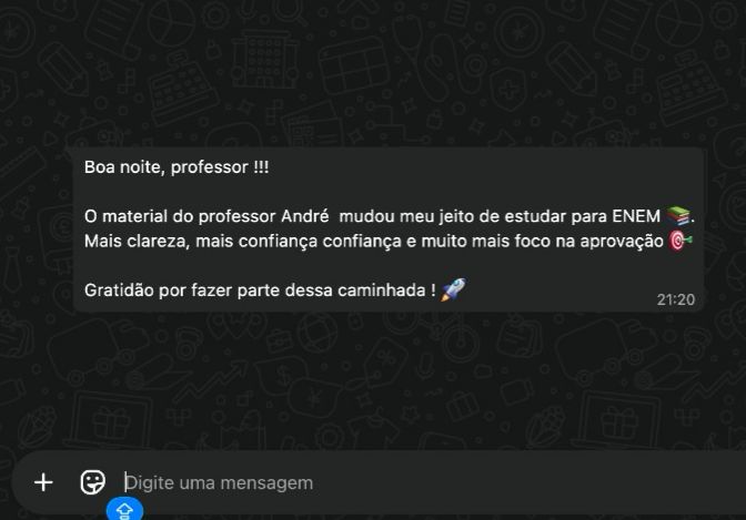 Depoimento de aluno 2
