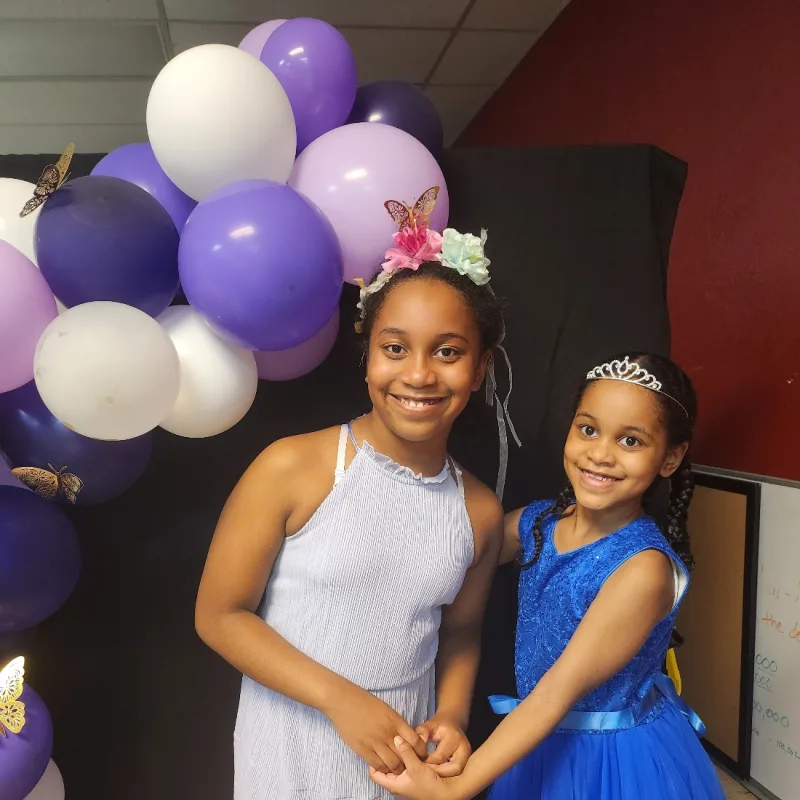 Tiara and La'el’s virtual fundraising Pop-Up Store