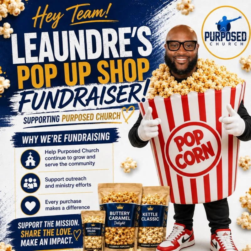 LeAundre’s virtual fundraising Pop-Up Store
