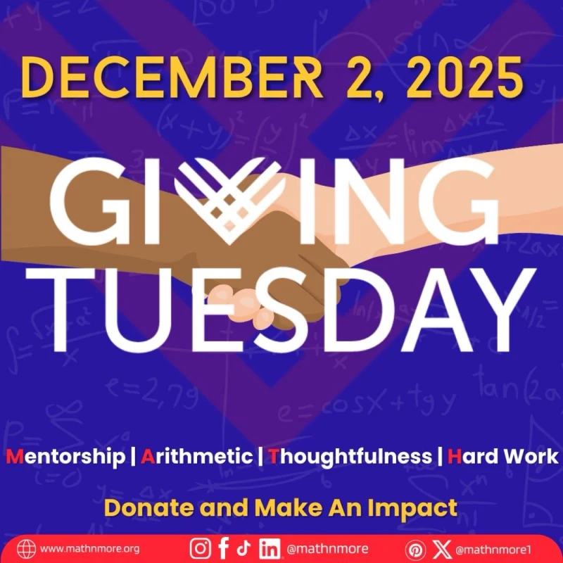 Math N’ More’s virtual fundraising Pop-Up Store