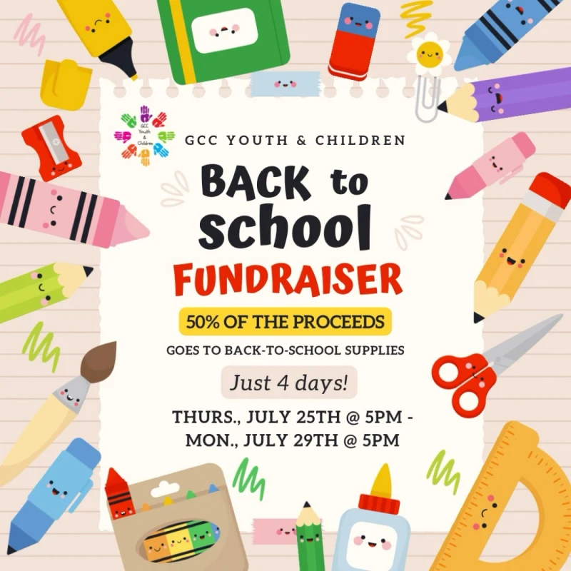 GCC’s virtual fundraising Pop-Up Store